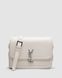 Женская сумка Yves Saint Laurent Large Solferino Cream/Silver Premium re-11546 фото 2