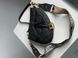 Женская сумка Christian Dior Saddle Bag in Ultra Matte Black Premium re-11396 фото 5
