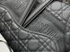 Женская сумка Christian Dior Saddle Bag in Ultra Matte Black Premium re-11396 фото 8