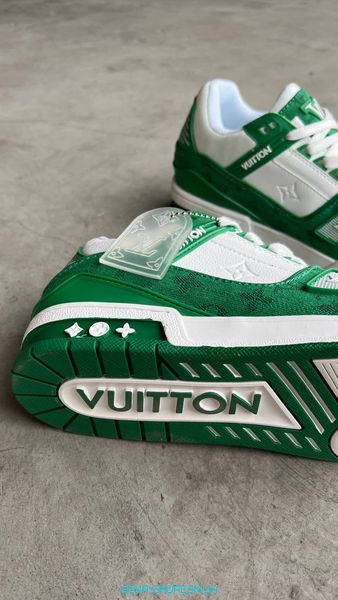 Чоловічі кросівки Louis Vuitton Treiner Green фото