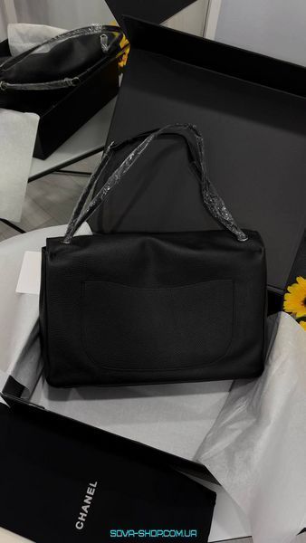 Женская сумка Chanel Maxi Flap Bag Black L Premium фото