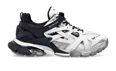Мужские и женские кроссовки Balenciaga Track.2 Black White Premium фото