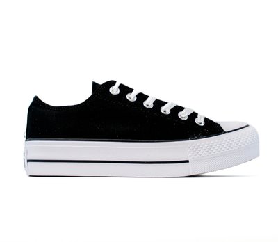 Жіночі кросівки Converse All Star Platform Black фото