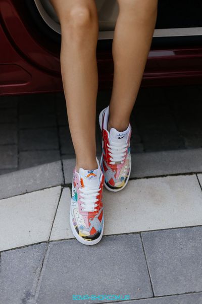 Жіночі кросівки Nike Air Force 1 Flyleather Ruohan Wang фото