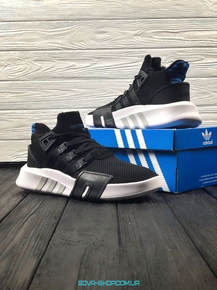 Мужские кроссовки Originals EQT Support ADV Carbon/Carbon/Collegiate Purple Adidas фото