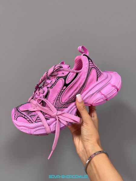 Женские кроссовки Balenciaga 3ХL Vintage Purple Pink Black Premium фото