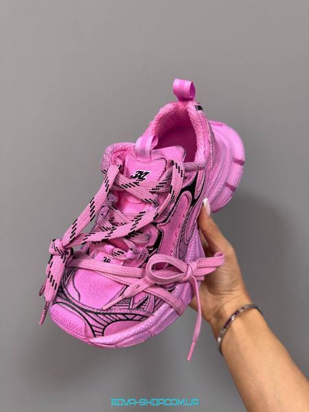 Женские кроссовки Balenciaga 3ХL Vintage Purple Pink Black Premium фото