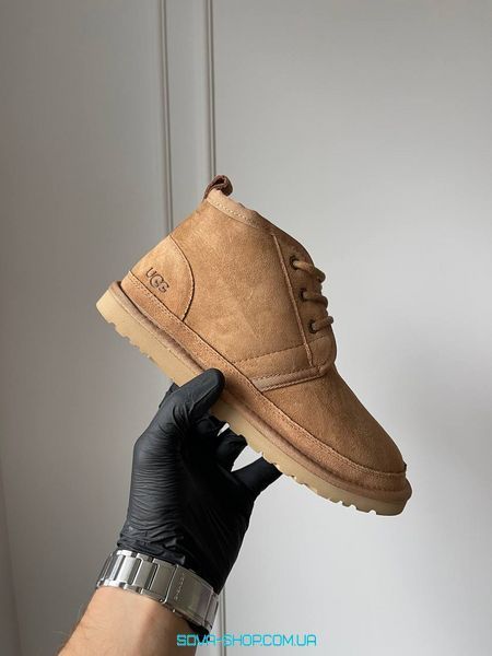 Женские и мужские зимние ботинки UGG Neumel Chestnut PREMIUM фото