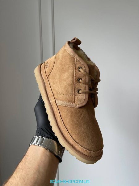 Женские и мужские зимние ботинки UGG Neumel Chestnut PREMIUM фото