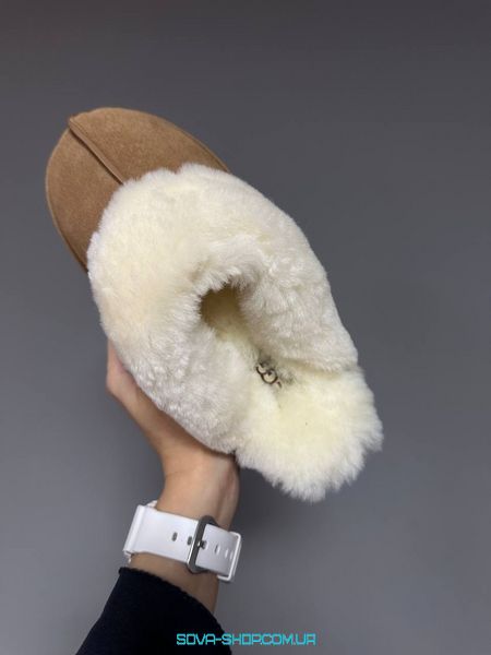 Женские зимние ботинки UGG DISQUETTE PLATFORM CHESTNUT PREMIUM фото