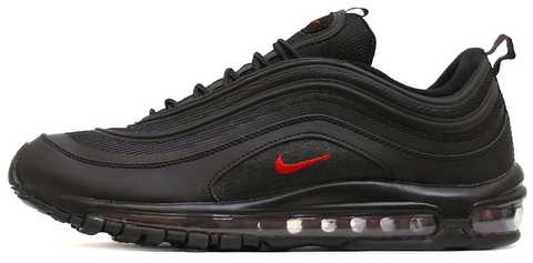 Nike air max 97 mens red and sales black