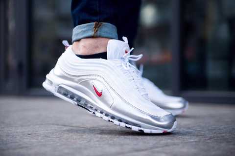 Air max sales 97 metallic white