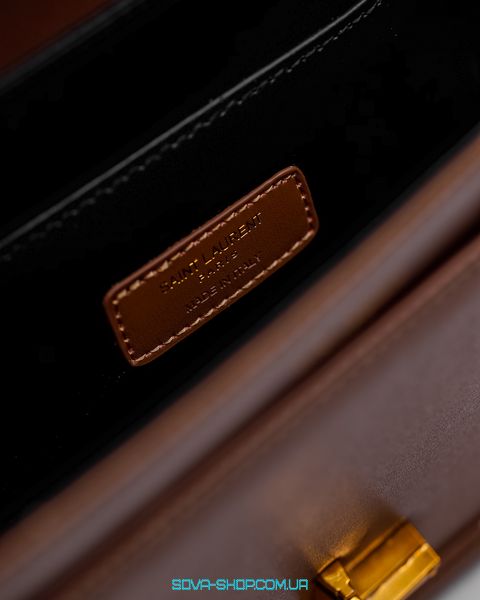 Женская сумка Yves Saint Laurent Large Solferino Brown Premium фото