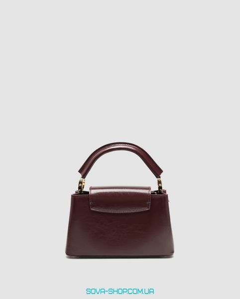 Жіноча сумка Louis Vuitton Capucines East-West Mini Grenat Red Premium фото