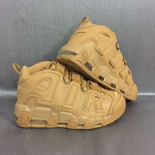 Мужские кроссовки AIR MORE UPTEMPO PRM Wheat Flax-Gum Light Brown