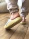 Чоловічі та жіночі шльопанці Adidas Yeezy Slide "Desert Sand adidas" re-3622 фото 5