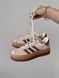 Женские кроссовки Adidas Gazelle Bold Shoes Platform Cream Wild Sepia Premium re-10863 фото 7
