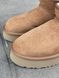 Женские зимние ботинки Ugg Classic Ultra Mini Platform Chestnut Premium re-9872 фото 9