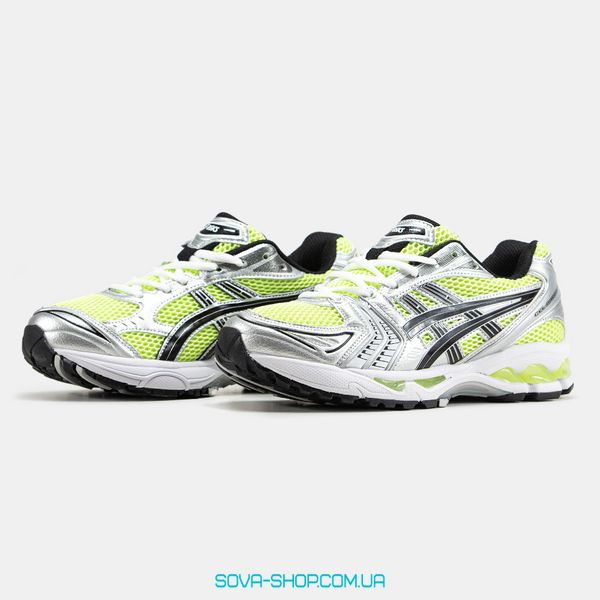 Чоловічі та жіночі кросівки Asics Gel-Kayano 14 Silver Yellow фото