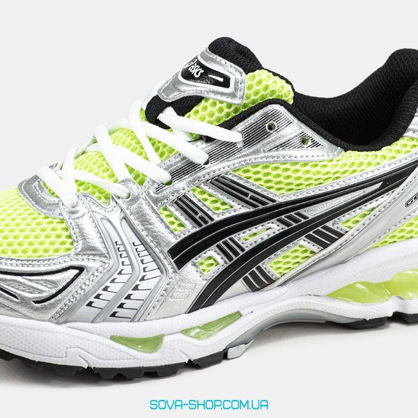 Чоловічі та жіночі кросівки Asics Gel-Kayano 14 Silver Yellow фото