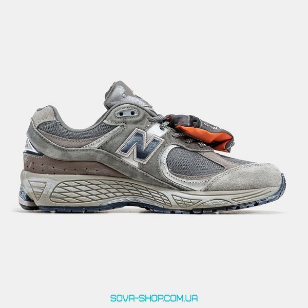 Мужские кроссовки New Balance 2002R Grey Orange фото