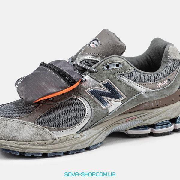 Мужские кроссовки New Balance 2002R Grey Orange фото