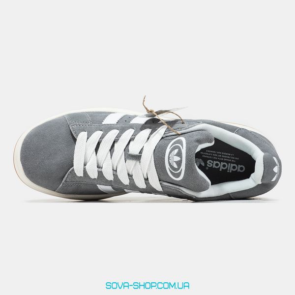 Унисекс кроссовки Adidas Campus 00s Grey White Gum фото