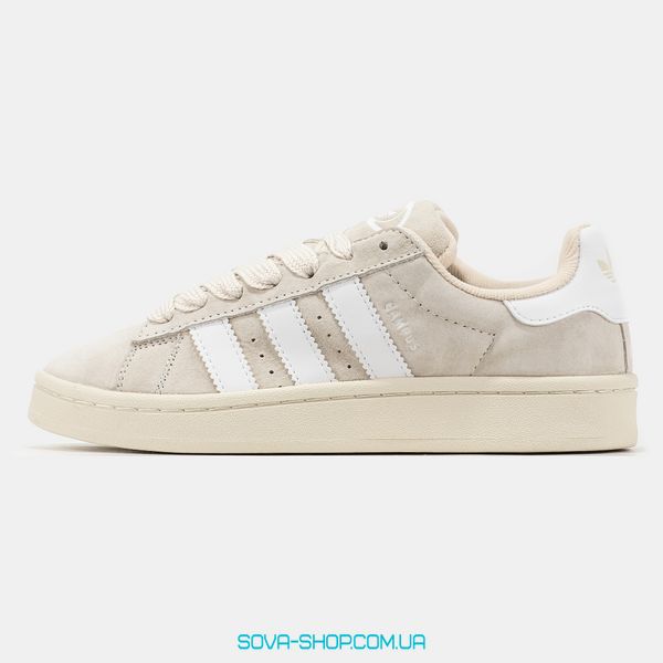 Жіночі кросівки Adidas Campus 00s Beige White фото