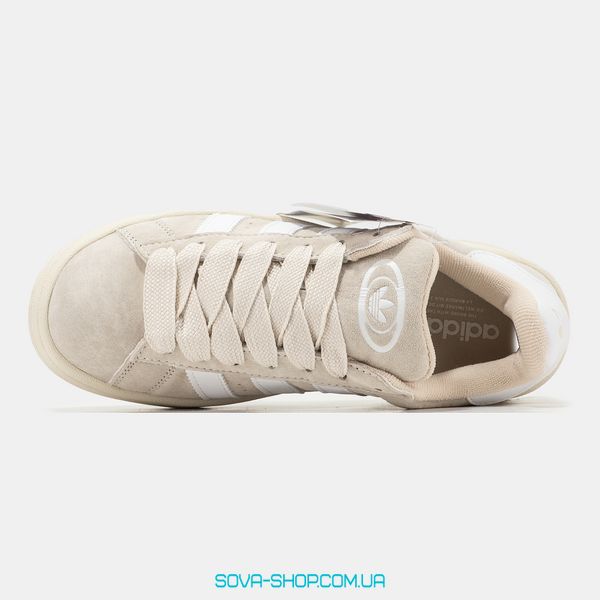 Женские кроссовки Adidas Campus 00s Beige White фото