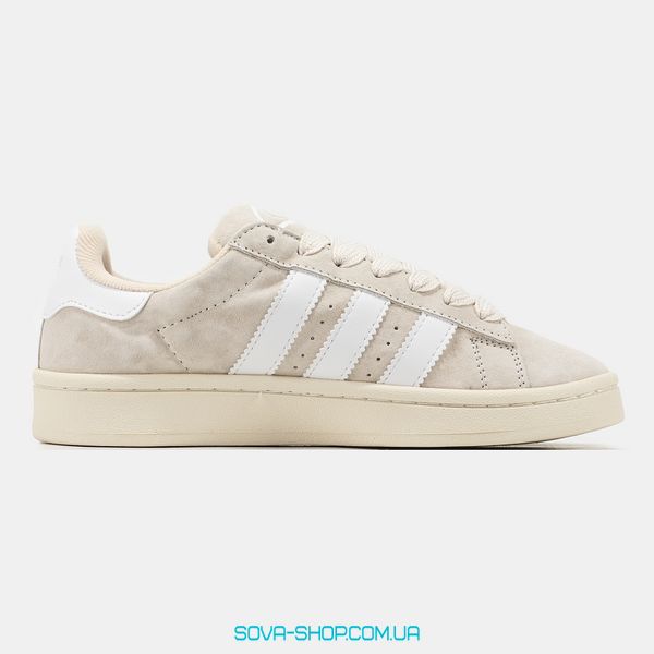 Женские кроссовки Adidas Campus 00s Beige White фото