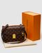 Жіноча сумка Louis Vuitton Pochette Métis Brown Monogram Coated Canvas Gold Premium re-9176 фото 1