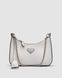 Жіноча сумка Prada Re-Edition 2005 Saffiano Leather Bag White Premium re-12153 фото 5