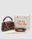 Жіноча сумка Louis Vuitton Capucines East-West Mini Grenat Red Premium re-128889 фото 1