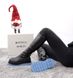 Зимові жіночі черевики з хутром Bottega Veneta High Black Blue 13052 re-5422 фото 5