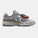 Мужские кроссовки New Balance 2002R Grey Orange re-8946 фото 3