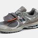 Мужские кроссовки New Balance 2002R Grey Orange re-8946 фото 8