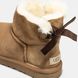 Жіночі зимові ботинки UGG Classic Mini Bailey Bow Chestnut Premium re-9591 фото 8