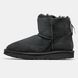 Жіночі зимові ботинки UGG Classic Mini Zip Black Premium re-9583 фото 1