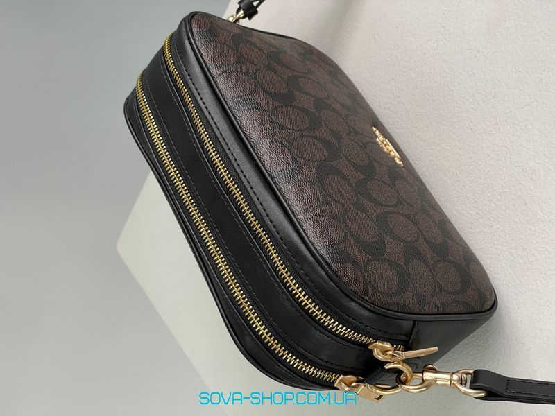 Жіноча сумка Coach Jamie Camera Bag Large Brown Premium фото