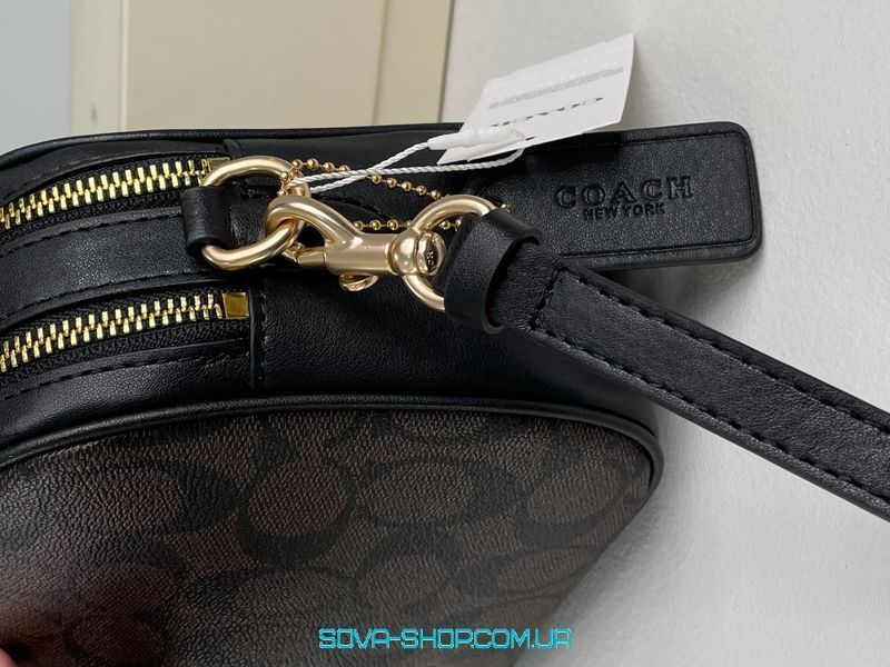 Жіноча сумка Coach Jamie Camera Bag Large Brown Premium фото