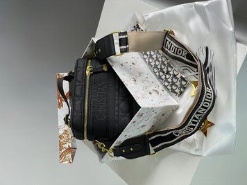 Женская сумка Christian Dior Travel Vanity Case Black Premium фото