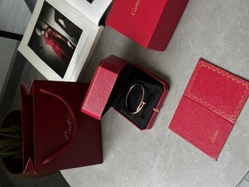 Браслет Cartier Juste un Clou Diamond 18K Yellow Gold Premium фото