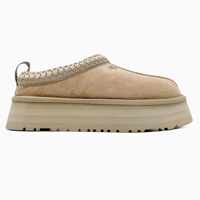 Жіночі зимові ботинки UGG Tasman Platform Beige PREMIUM фото