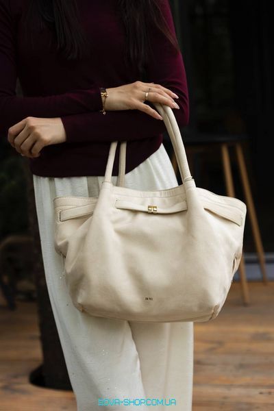 Жіноча сумка JW PEI HANA Medium Tote Bag - Crema фото