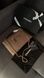 Жіноча сумка Chanel Large Vanity with Chain Grained Calfskin Brown Premium re-129782 фото 1