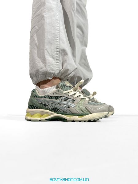 Мужские и женские кроссовки Asics Gel-Kayano 14 Grey/Mint фото