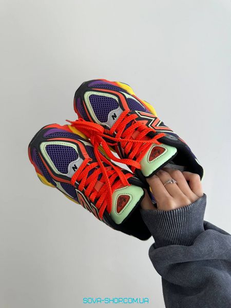 Чоловічі та жіночі кросівки New Balance 9060 PRISM PURPLE фото
