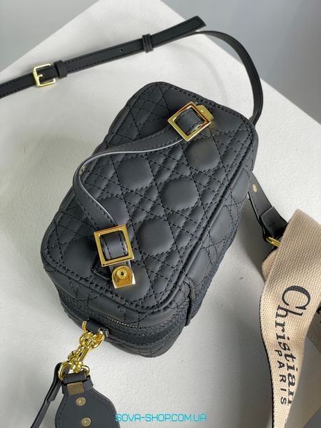 Жіноча сумка Christian Dior Travel Vanity Case Black Premium фото
