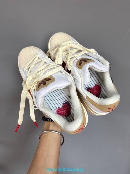Женские кроссовки Adidas Superstar Bonega &laquo;STRAWBERRY CREAM&raquo; фото