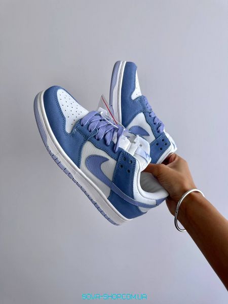 Жіночі кросівки Nike SB Dunk Low BLUE SUEDE фото
